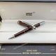 New Replica Mont blanc Le Petit Prince Red Rollerball Pen Silver Trim (2)_th.jpg